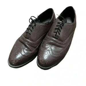 🌟 Oakton Leather oxfords sz 10.5D 🌟